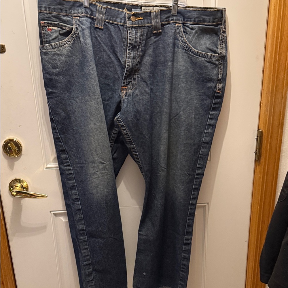 Men's Straight-Leg Jeans in Classic Blue Wash